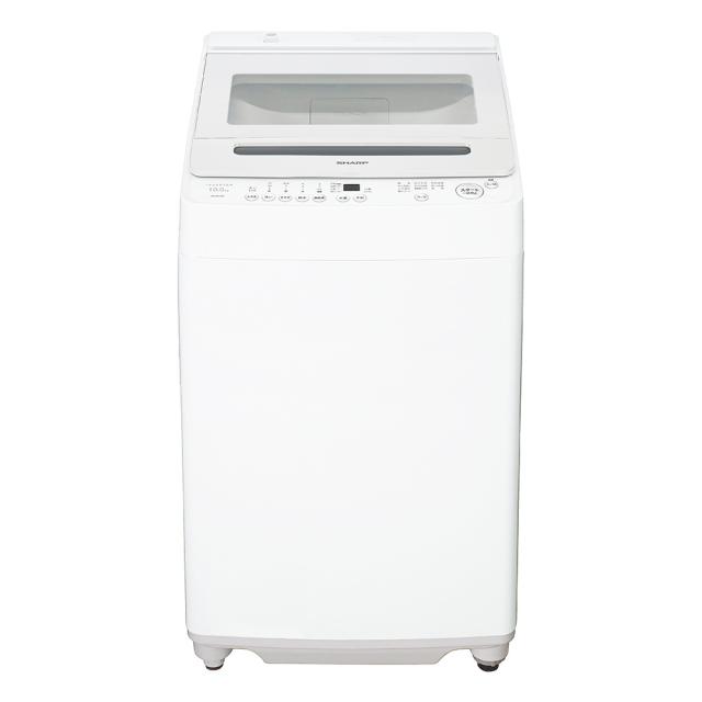 シャープ ES-GV10K-W 10.0kg 全自動洗濯機　ホワイト系SHARP[ESGV10KW] 返品種別A