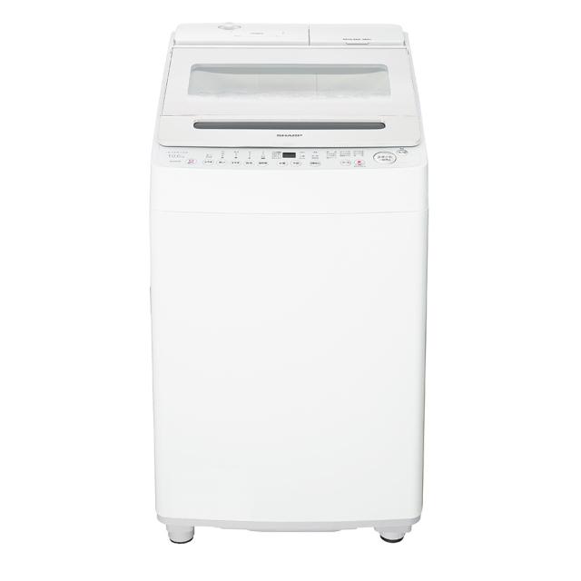 シャープ ES-SW10K-W 10.0kg 全自動洗濯機　ホワイト系SHARP[ESSW10KW] 返品種別A