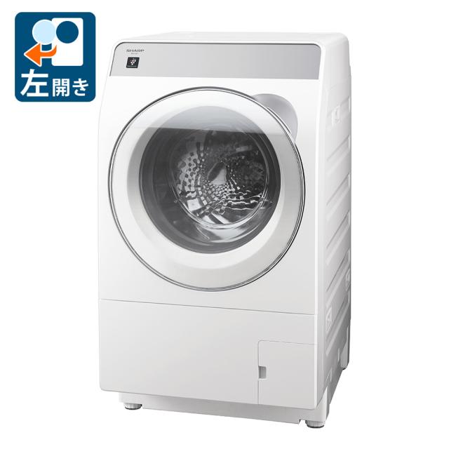 シャープ ES-11K1-WL 11.0kg ドラム式洗濯乾燥機【左開き】クリスタルホワイトSHARP[ES11K1WL] 返品種別A