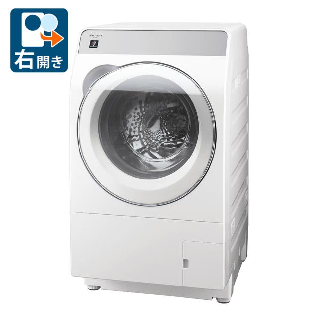 シャープ ES-11K1-WR 11.0kg ドラム式洗濯乾燥機【右開き】クリスタルホワイトSHARP[ES11K1WR] 返品種別A