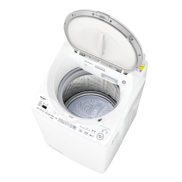 シャープ ES-TX8K-W 8.0kg 洗濯乾燥機　ホワイト系SHARP[ESTX8KW] 返品種別A