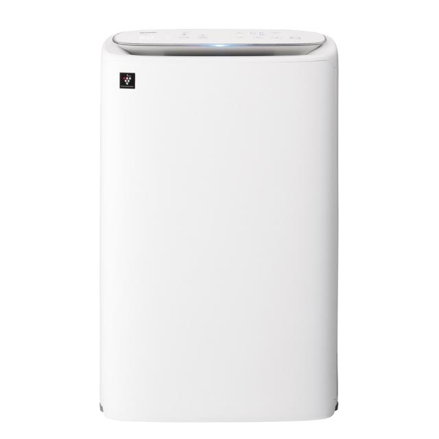 シャープ 空気清浄機【加湿機能付】（空清23畳まで 加湿：木造10畳、プレハブ17畳まで ホワイト系） KI-US50-W返品種別A