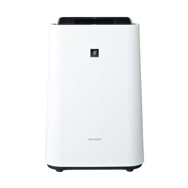 シャープ 空気清浄機【加湿機能付】（空清23畳まで 加湿：木造8.5畳、プレハブ14畳まで ホワイト系） KC-U50-W返品種別A