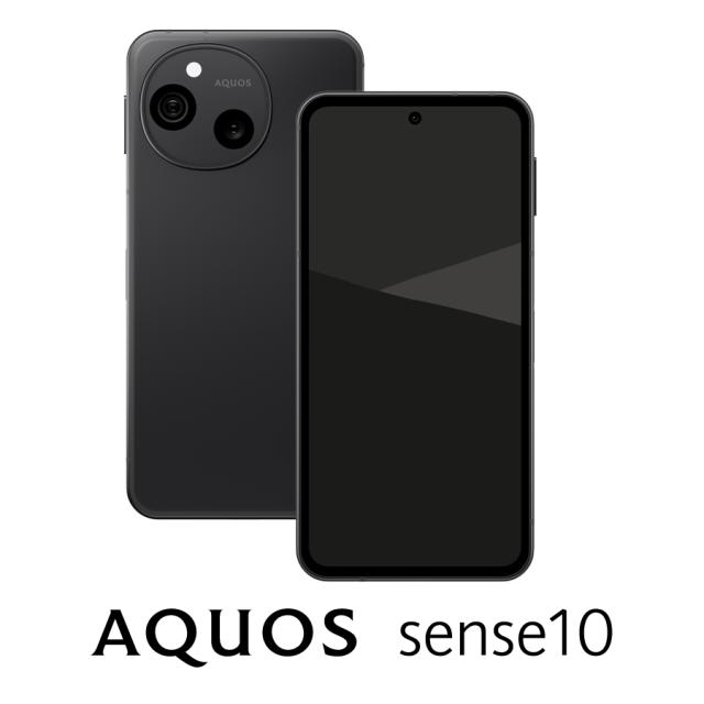 SHARP（シャープ） SH-M33B-B AQUOS sense10（8GB/256GB）フルブラック（SIMフリー版）[SHM33BB] 返品種別B