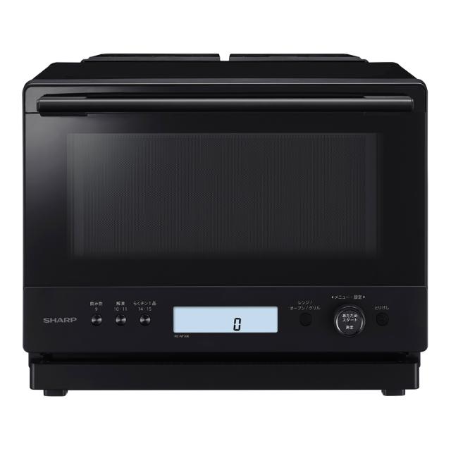 シャープ 簡易スチームオーブンレンジ　30L　ブラック SHARP　過熱水蒸気オーブンレンジ　PLAINLY(プレーンリー) RE-WF306-B返品種別A