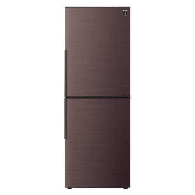 シャープ SJ-PD28R-T 280L 2ドア冷蔵庫（アコールブラウン）【右開き】SHARP[SJPD28RT] 返品種別A_1