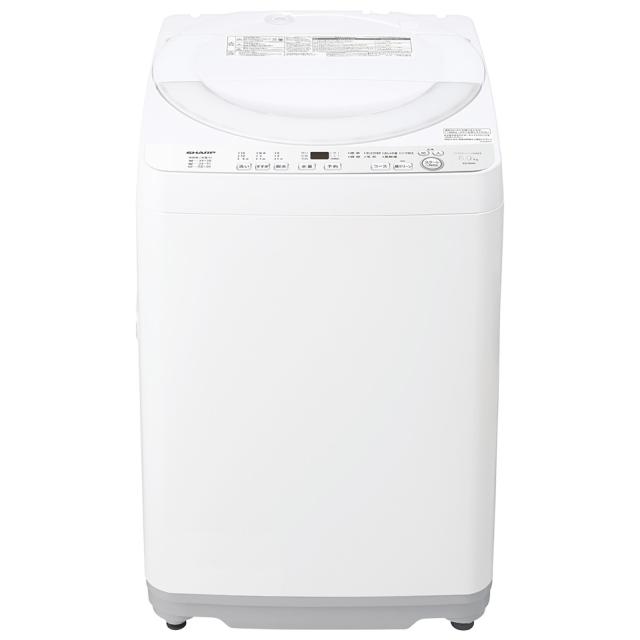 シャープ ES-GE6K-W 6.0kg 全自動洗濯機　ホワイト系SHARP[ESGE6KW] 返品種別A