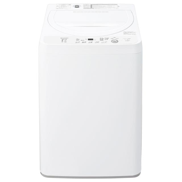 シャープ ES-GE5K-W 5.5kg 全自動洗濯機　ホワイト系SHARP[ESGE5KW] 返品種別A