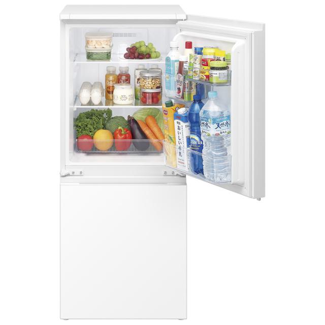 シャープ SJ-D15RJ-W 152L 2ドア冷蔵庫（マットホワイト）【右開き