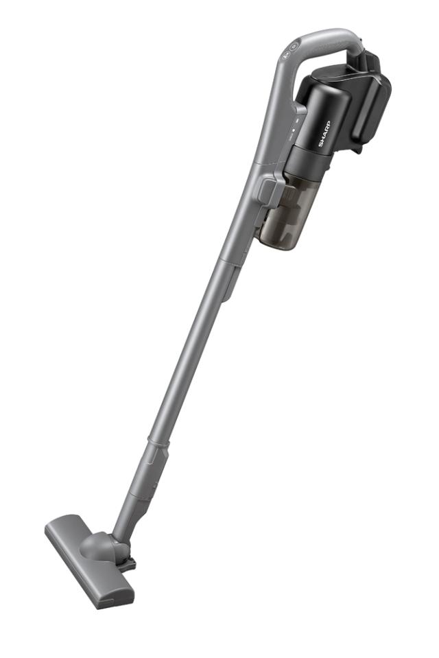 シャープ EC-PT3-H サイクロン式スティッククリーナー 充電式 フロアブラシ アッシュグレー【掃除機】　SHARP[ECPT3H] 返品種別A