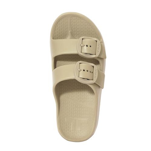 TELIC W-BUCKLE2-CB-XL リカバリーサンダル（Cork brown・サイズ：XL