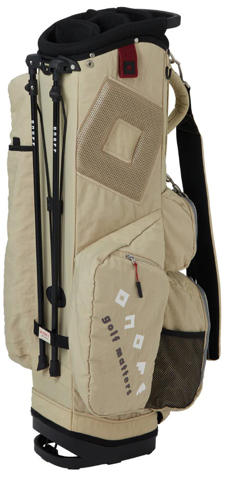 オノフ OB032631 キャディバッグ (クリーム・9型・47インチクラブ対応
