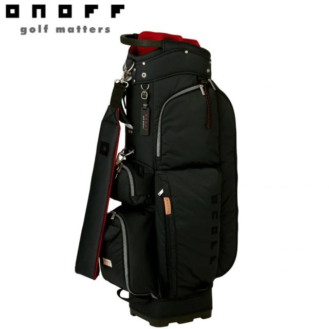 オノフ OB042602 キャディバッグ（ブラック・9型・47インチクラブ対応）ONOFF Caddie Bag OB0426[OB042602] 返品種別A