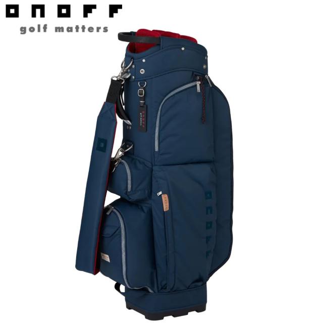 オノフ OB042604 キャディバッグ（ネイビー・9型・47インチクラブ対応）ONOFF Caddie Bag OB0426[OB042604] 返品種別A