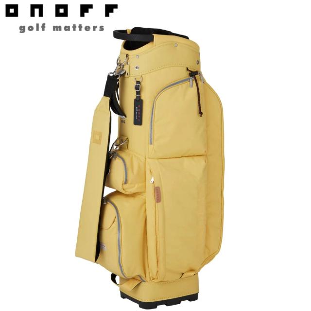 オノフ OB042626 キャディバッグ（イエロー・9型・47インチクラブ対応）ONOFF Caddie Bag OB0426[OB042626] 返品種別A