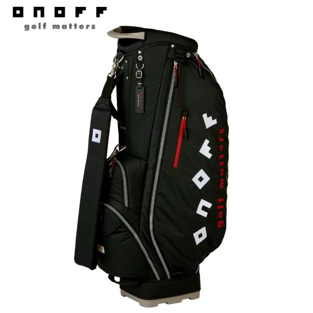 オノフ OB362602 キャディバッグ（ブラック・9型・47インチクラブ対応）ONOFF Caddie Bag OB3626[OB362602] 返品種別A