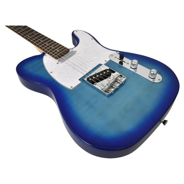 フォトジェニック エレキギターライトセット（シースルーブルー）　テレキャスタータイプ PHOTOGENIC TL-180/SBLライトセット返品種別A_3