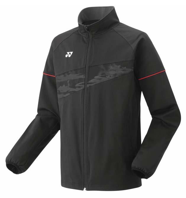 ヨネックス ユニセックス ニットウォームアップシャツ（フィットスタイル）（ブラック・サイズ：L） YONEX YO-50178-007-L返品種別A