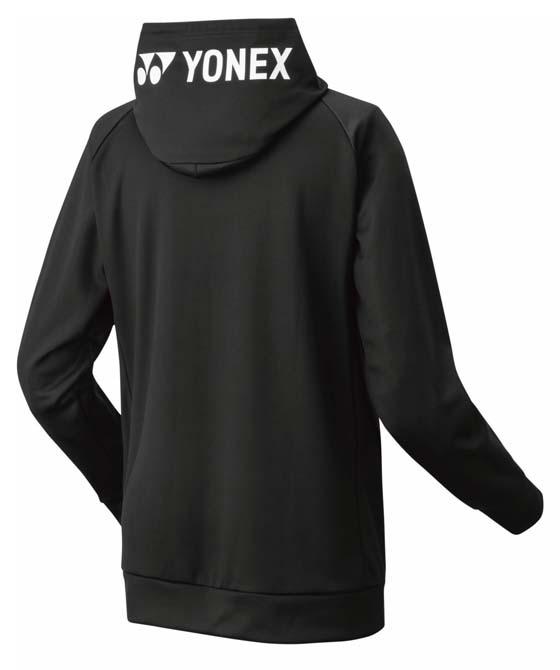 ヨネックス YO-30111-007-S ユニセックス パーカー（フィットスタイル）（ブラック・サイズ：S）YONEX[YO30111007S] 返品種別A_1