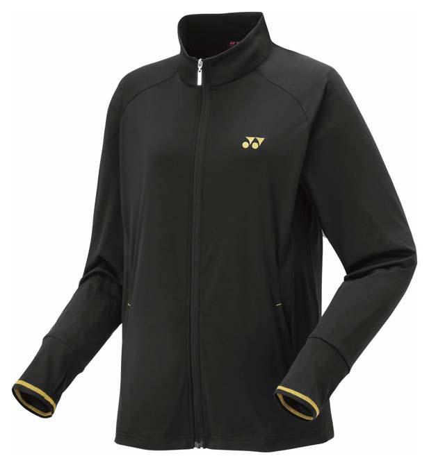 ヨネックス YO-57087-007-XO レディース ニットウォームアップシャツ（ブラック・サイズ：XO）YONEX[YO57087007XO] 返品種別A