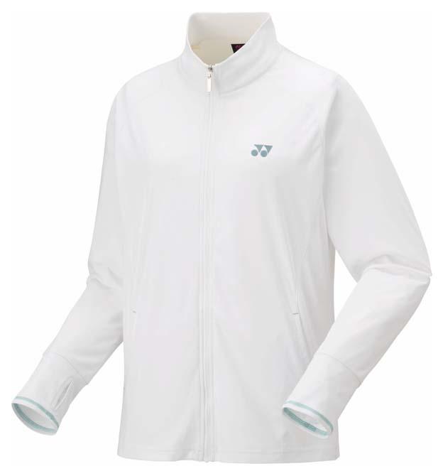 ヨネックス YO-57087-011-XO レディース ニットウォームアップシャツ（ホワイト・サイズ：XO）YONEX[YO57087011XO] 返品種別A