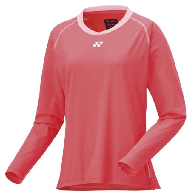 ヨネックス YO-20840-475-L レディース ゲームシャツ（ロングスリーブ）（コーラルレッド・サイズ：L）YONEX[YO20840475L] 返品種別A