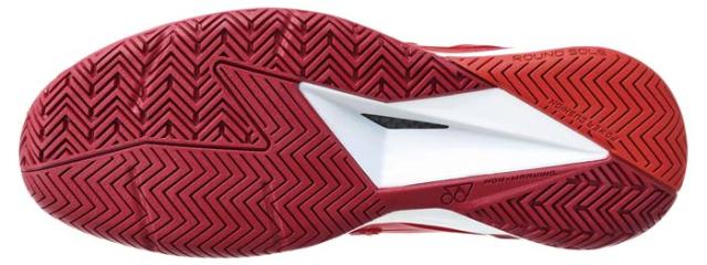 ヨネックス YO-SHTE5MAC-587-26.0 メンズ テニスシューズ パワークッション エクリプション5 メン AC（タンゴレッド・サイズ：26.0cm）YONEX オールコート用[YOSHTE5MAC587260] 返品種別A