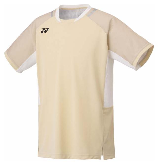 ヨネックス YO-10633-456-L メンズ ゲームシャツ（アイスベージュ・サイズ：L）YONEX[YO10633456L] 返品種別A