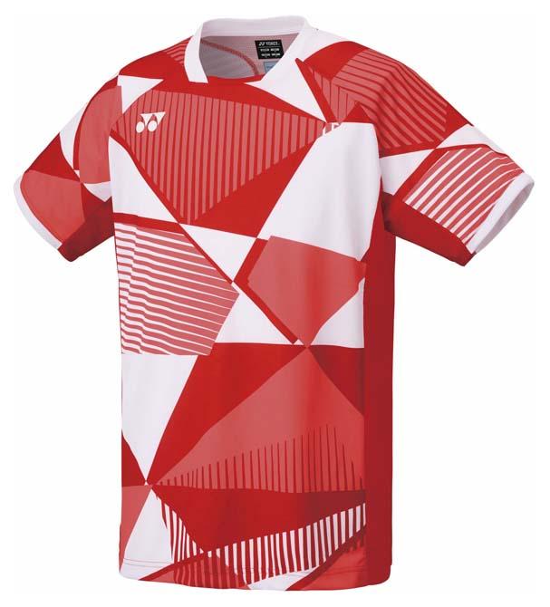 ヨネックス YO-10635-587-SS メンズ ゲームシャツ（タンゴレッド・サイズ：SS）YONEX[YO10635587SS] 返品種別A