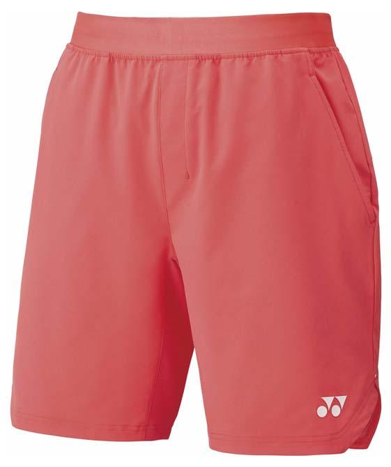 ヨネックス YO-15194-475-XO ユニセックス ハーフパンツ（コーラルレッド・サイズ：XO）YONEX[YO15194475XO] 返品種別A