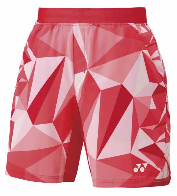 ヨネックス YO-15195-587-O ユニセックス ハーフパンツ（タンゴレッド・サイズ：O）YONEX[YO15195587O] 返品種別A
