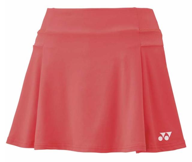 ヨネックス YO-26145-475-S レディース スカート（インナースパッツ付）（コーラルレッド・サイズ：S）YONEX[YO26145475S] 返品種別A