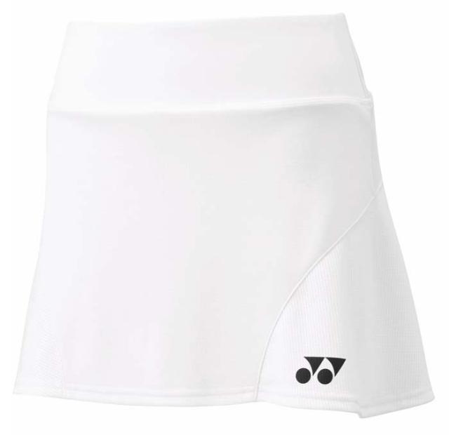 ヨネックス YO-26153-011-XO レディース スカート（インナースパッツ付）（ホワイト・サイズ：XO）YONEX[YO26153011XO] 返品種別A
