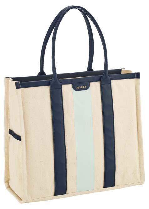 ヨネックス YO-BAG2551-100 トートバッグ テニスラケット2本用（ホワイト/ネイビー）YONEX[YOBAG2551100] 返品種別A