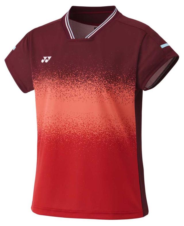 ヨネックス YO-20914-601-S レディース 半袖 テニス・バドミントン ゲームシャツ（コーラル・サイズ：S）YONEX[YO20914601S] 返品種別A