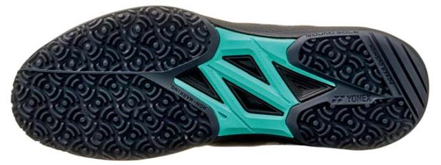 ヨネックス YO-SHTSCWG-007-22.0 ユニセックス テニスシューズ パワークッション ソニケージ ワイド GC（ブラック・サイズ：22.0cm）YONEX クレー・砂入り人工芝コート用[YOSHTSCWG007220] 返品種別A