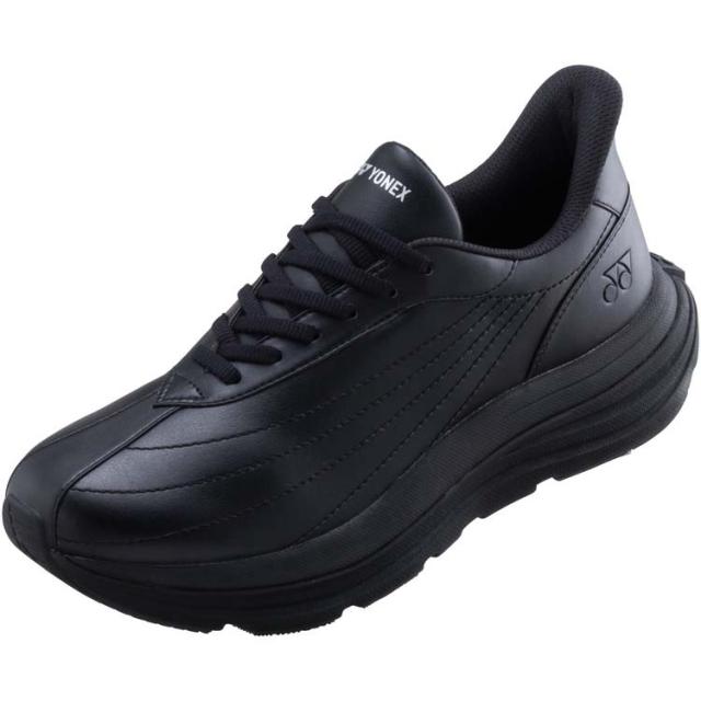 ヨネックス メンズ ウォーキングシューズ パワークッションM128（ブラック・サイズ：27.5cm） YO-SHWM128-007-27.5返品種別A