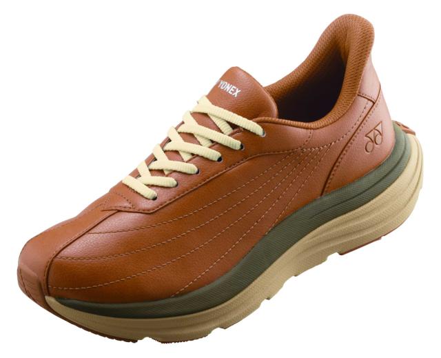 ヨネックス メンズ ウォーキングシューズ パワークッションM128（ライトブラウン・サイズ：27.5cm） YO-SHWM128-142-27.5返品種別A