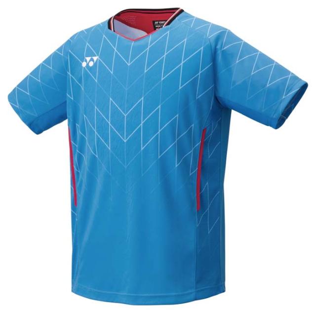 ヨネックス YO-10698-449-L メンズ ゲームシャツ（フィットスタイル）（セルリアンブルー・サイズ：L）YONEX[YO10698449L] 返品種別A