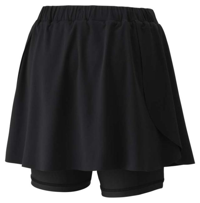 ヨネックス YO-26181-007-S レディース スカート（インナースパッツ付）（ブラック・サイズ：S）YONEX[YO26181007S] 返品種別A_1
