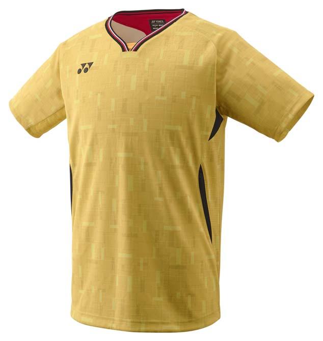 ヨネックス YO-10700-221-SS メンズ ゲームシャツ（フィットスタイル）（ヤマブキ・サイズ：SS）YONEX[YO10700221SS] 返品種別A