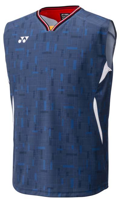 ヨネックス YO-10701-629-XO メンズ ゲームシャツ（ノースリーブ）（デニムネイビー・サイズ：XO）YONEX[YO10701629XO] 返品種別A