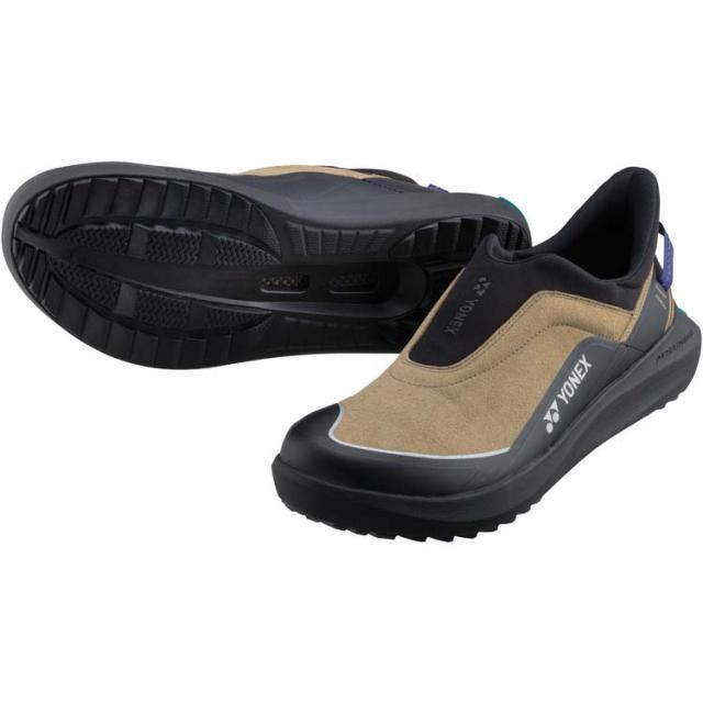 ヨネックス ユニセックス ウォーキングシューズ パワークッション129（カーキ・サイズ：24.0cm） YO-SHW129-191-24.0返品種別A