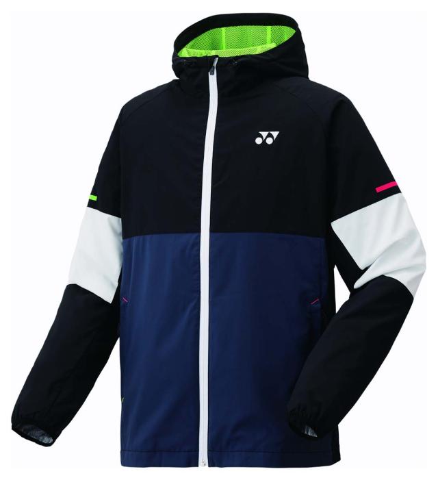 ヨネックス YO-52016-277-O ユニセックス 裏地付ウォームアップパーカー（ダークガン・サイズ：O）YONEX[YO52016277O] 返品種別A