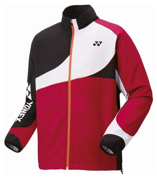 ヨネックス YO-70100-037-O ユニセックス 裏地付ウィンドウォーマーシャツ（ワインレッド・サイズ：O）YONEX[YO70100037O] 返品種別A