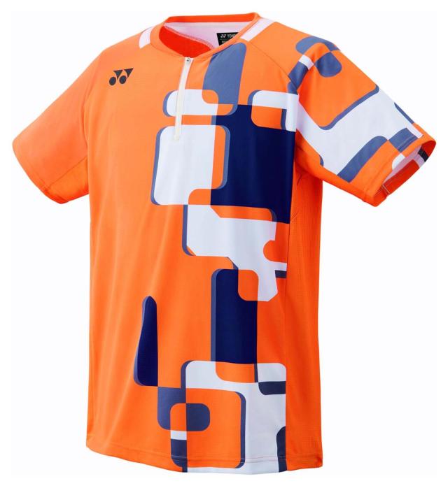 ヨネックス YO-10641-652-M メンズ ゲームシャツ（フォールオレンジ・サイズ：M）YONEX[YO10641652M] 返品種別A