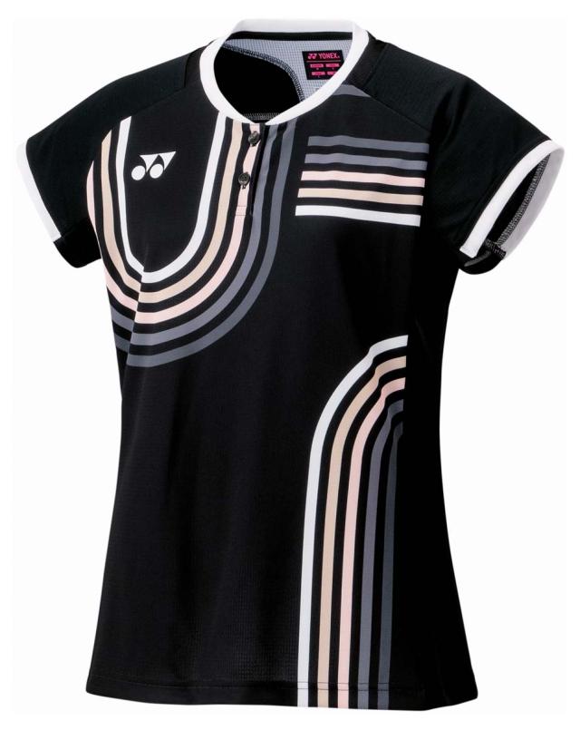 ヨネックス YO-20854-007-M レディース ゲームシャツ（ブラック・サイズ：M）YONEX[YO20854007M] 返品種別A