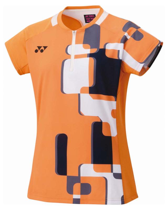 ヨネックス YO-20856-652-L レディース ゲームシャツ（フォールオレンジ・サイズ：L）YONEX[YO20856652L] 返品種別A