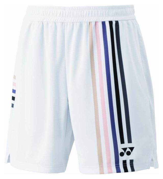 ヨネックス YO-15205-011-XO メンズ ニットハーフパンツ（ホワイト・サイズ：XO）YONEX[YO15205011XO] 返品種別A