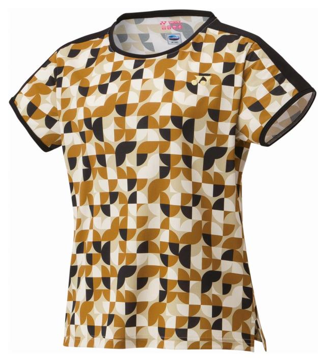 ヨネックス YO-20903-183-M レディース ゲームシャツ（キャメル・サイズ：M）YONEX[YO20903183M] 返品種別A